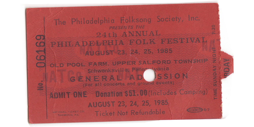 Philadelphia Folk Festival 1985